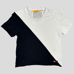 Aviator Nation Black and White Short Sleeve Tee